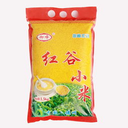 夏津特產御峰紅谷小米1.5kg 金沙谷里的健康瑰寶與選購指南